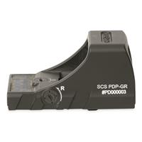 Holosun SCS PDP Solar Charging Reflex Sight, Green Dot, for Walther PDP 2.0