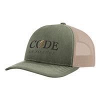Code of Silence Dialed-In Range Cap, Sage/tan