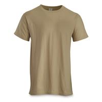 U.S. Military Surplus GI Cotton Short Sleeve T-Shirts, 4 Pack, New ...