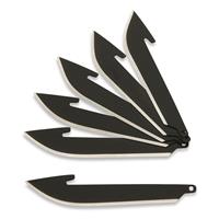 Outdoor Edge 3.0" Drop-Point Blade Pack, Black Oxide, 6 Pack