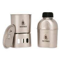 Pathfinder Stainless Steel Canteen Cooking Set