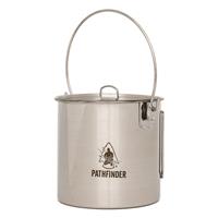 Pathfinder Stainless Steel Bush Pot, 64 oz.
