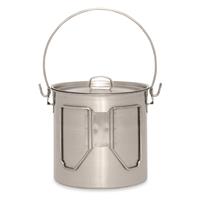 Pathfinder Stainless Steel Bush Pot, 64 oz.