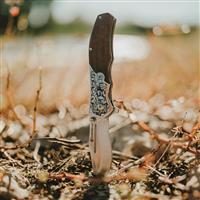 3.25" modified drop-point recurve blade
