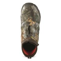 Muck Men's Apex Mid Zip Camo Rubber Boots, Realtree EDGE™