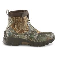 Muck Men's Apex Mid Zip Camo Rubber Boots, Realtree EDGE™