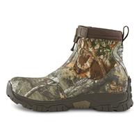 Muck Men's Apex Mid Zip Camo Rubber Boots, Realtree EDGE™