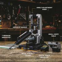 Flawless sharpening, to the precise angle you need
