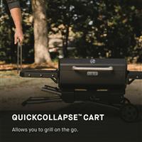 Masterbuilt Portable Charcoal Grill and Smoker with Cart