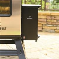 Easily attaches via side wood chip loader