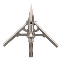 NAP Verdict Stainless Steel 2-Blade Mechanical Broadheads, 100 Grain, 3 Pack