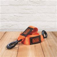 Black & Decker Light-Duty Clip End Tow Strap, 9,000-lb. Break Strength, 20' Long