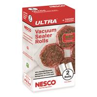 NESCO ULTRA Vacuum 11&quot; X 20&quot; Sealer Rolls, 2 Pack