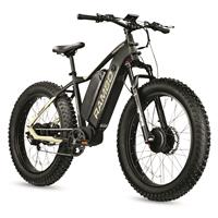 Rambo Megatron 2.0 1,000W AWD E-Bike, Matte Black