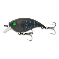 6th Sense Curve 55 Finesse Squarebill Crankbait, Black Magic