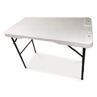 Slanted for cleaning and drainage