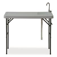 Removable 6in oversized drain with faucet and drain assembly
