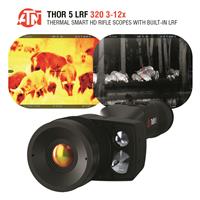 ATN ThOR 5 LRF (320x240) 3-12x Smart HD Thermal Rifle Scope with Rangefinder