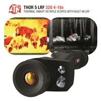 ATN ThOR 5 LRF (320x240) 4-16x Smart HD Thermal Rifle Scope with Rangefinder