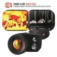 ATN ThOR 5 LRF (320x240) 5-20x Smart HD Thermal Rifle Scope with Rangefinder