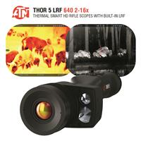 ATN ThOR 5 LRF (640x480) 2-16x Smart HD Thermal Rifle Scope with Rangefinder