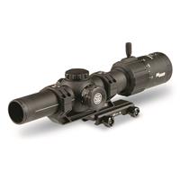 SIG SAUER TANGO-MSR LPVO 1-8x24mm Rifle Scope, SFP BDC8 Illuminated Reticle, with Mount