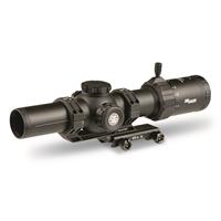 SIG SAUER TANGO-MSR LPVO 1-8x24mm Rifle Scope, SFP BDC8 Illuminated Reticle, with Mount
