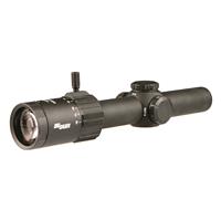SIG SAUER TANGO-MSR LPVO 1-8x24mm Rifle Scope, SFP BDC8 Illuminated Reticle, with Mount