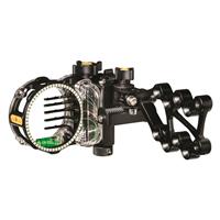 Ultra-bright fiber optic yardage indicators