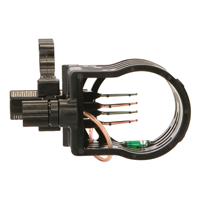 4 ultra-bright .019in medium horizontal fiber optic pins