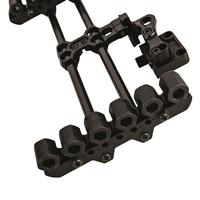 Customizable single or dual arrow grippers hold up to 5 arrows securely
