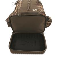 Hard bottom doubles as extra compartment, Realtree Max-7