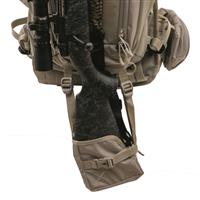 Rifle/bow drop-down pocket