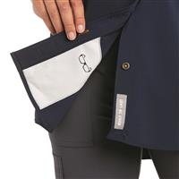 Hidden lens cloth inside shirt hem