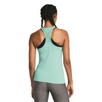 Under Armour Women's HeatGear Armour Racer Tank, Radial Turquoise/white