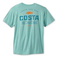 Costa Men's Topwater Short Sleeve Shirt, Chill