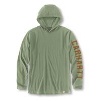 【Carhartt】LONG-SLEEVE HOODED LOGO GRAPHIC T-SHIRT 海外限定 Carhartt-106654-Force-Hooded-