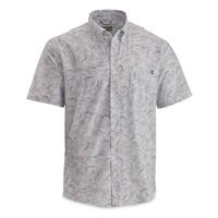 Chemise De Pêche Huk Men's 2XL - Americookin Kona - Manches Courtes Bleue
