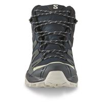Salomon Women's X ULTRA 360 Mid ClimaSalomon Waterproof Hiking Boots, Carbon/urban Chic/metal