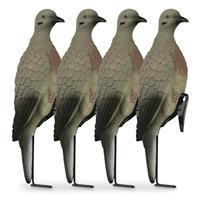 Lucky Duck Clip On Dove Decoys with Stakes, 4 Pack