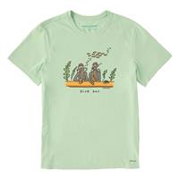Life Is Good Men's Dive Bar Short Sleeve Tee, Sage Green