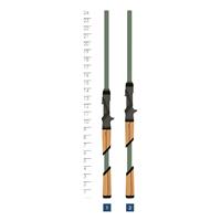 St. Croix Mojo Bass Glass Casting Rods with Trigon