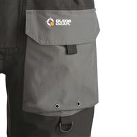 Cargo pockets with drainage holes, Black/gray