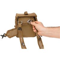 Fabric exterior features a DWR Durable Water Repellent finish that keeps water from penetrating