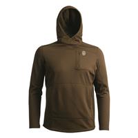 3-piece hood with cross-over collar