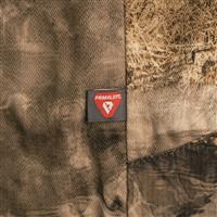 100g PrimaLoft insulation in the body, 80g in sleeves/hood
