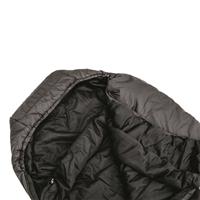 Draft collar, snug-fit hood for added thermal retention