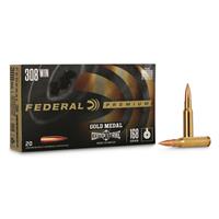 Federal Premium Gold Medal CenterStrike, .308 Win., OTM, 168 Grain, 20 Rounds