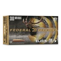 Federal Premium, .300 Win. Mag., ELD-X, 200 Grain, 20 Rounds