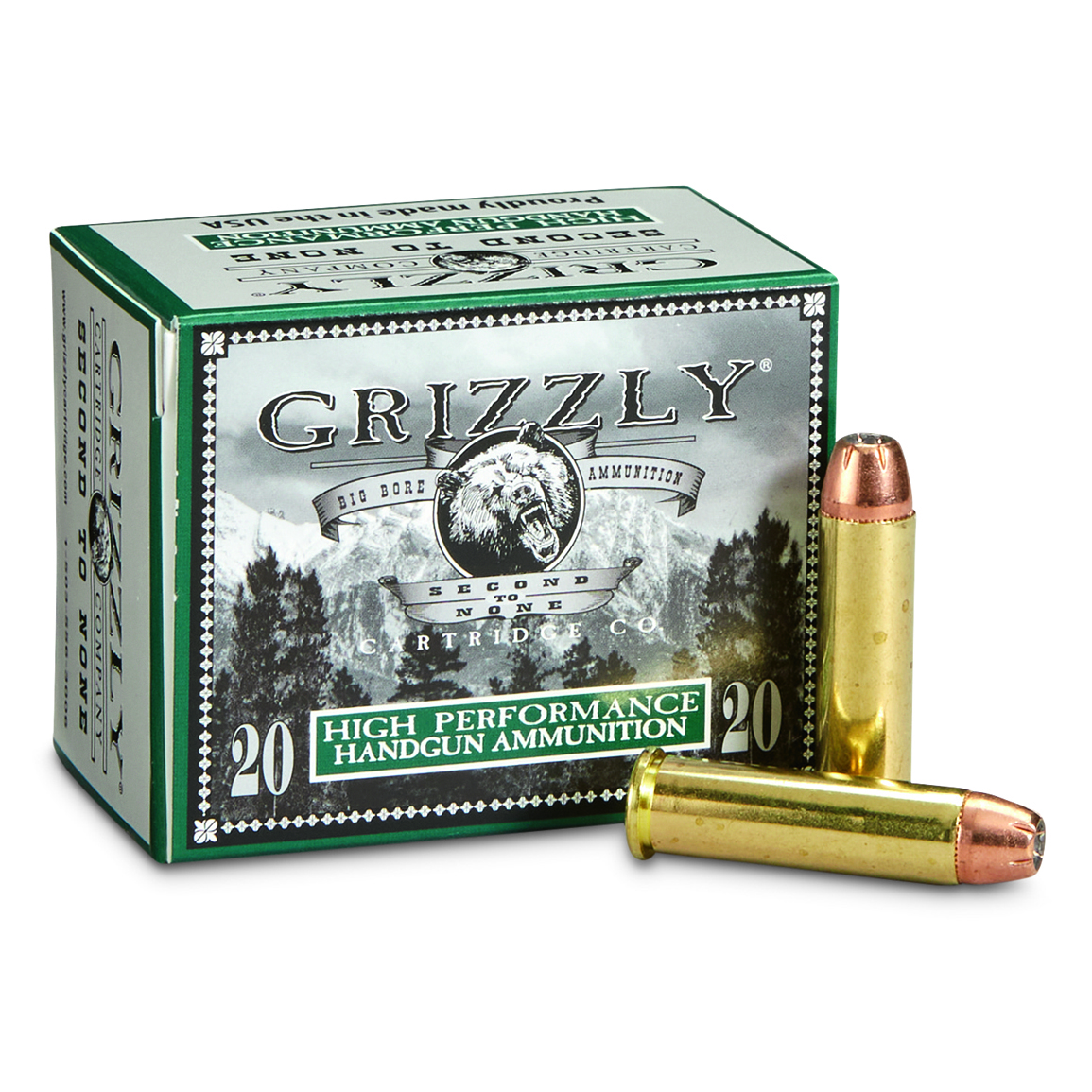 Grizzly Cartridge Co. Cowboy Action Ammo, .357 Magnum, JHP, 148 Grain ...